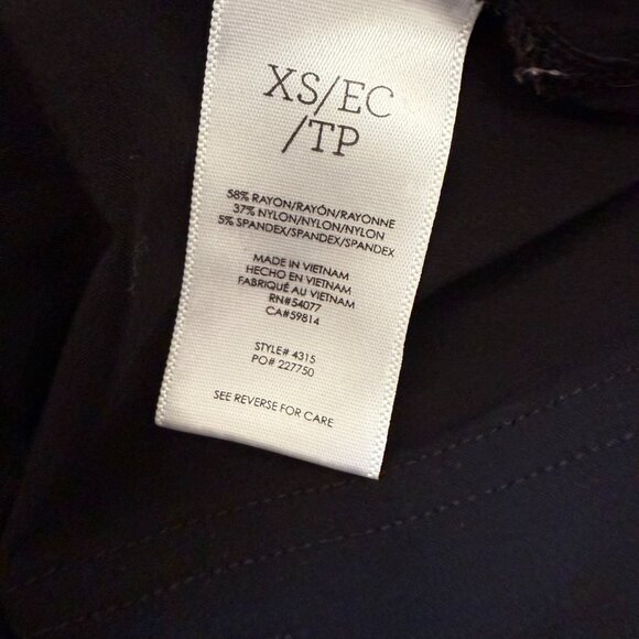 Cabi Black Cargo Pants with Pockets Women’s Size XS - Picture 8 of 9